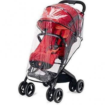 Gb Gold Parapioggia per Passeggino Pieghevole gb Qbit+ All-Terrain, Trasparente