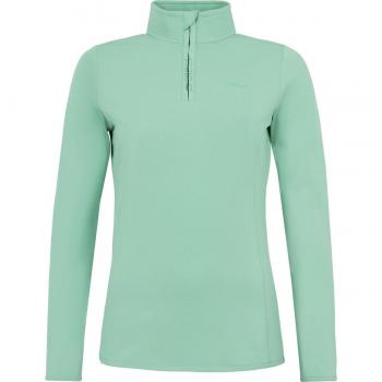 Refabriz Green Bay Half Zip Long Sleeve Top for Women XL
