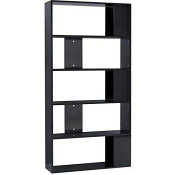 Estante Multifuncional VidaXL Preto Metálico 80x24x159