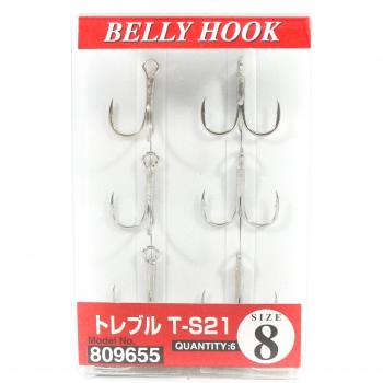 3‑Point T‑Hook 8 (9655) – Decoy T‑S21 Treble