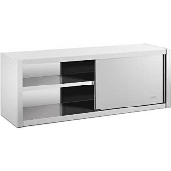 Armário de Suporte para Parede 160x45x60 (Inox)