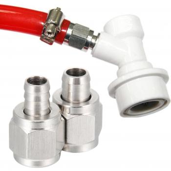 1/4 MFL Ball Lock Disconnect Connector Stainless Steel