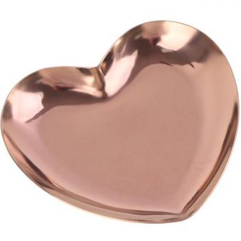 Plateau d'Affichage Cosmétique en Forme de Coeur