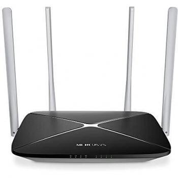 Mercusys AC12 router wireless Fast Ethernet Dual-band (2.4 GHz/5 GHz) Nero