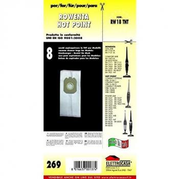 Accessori e ricambi per aspirapolvere Elettrocasa RW 18 Tnt Tnt Compatibile Sacchetto per la polvere