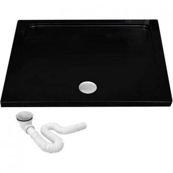 Receveur de Douche Rea Savoy 80x100 en Noir