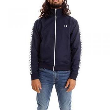 Fred Perry Blauw Rupsbanden Jacket voor Heren