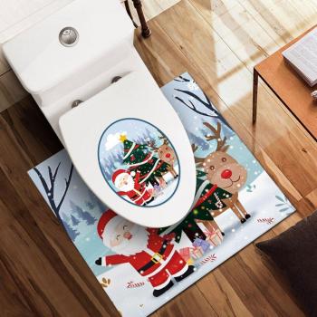 Xmas Toilet Decoration Santa Claus