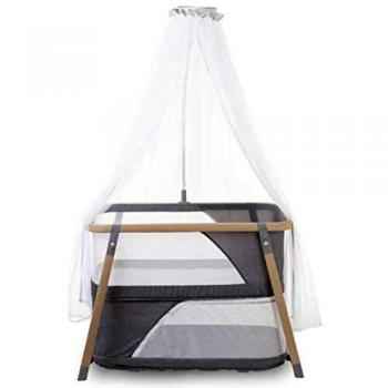 Nacalu Culla Fattibile Woodlook con Rete Zanzariera