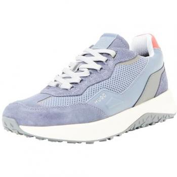 Mens Kane Runn Mesh + Faux Leather Trainers – UK 8