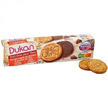 Dukan Chia Seed Chocolate Oat Bran Biscuits