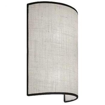 Lámpara de pared metálica Dafne con iluminación doble