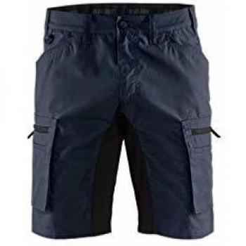 Pantalón Corto Blaklader T.56 con Elasticidad, Marítimo Oscuro