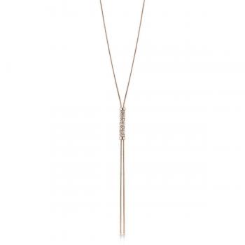 Collar Guess UBN28052 con Piedras en Acero Inoxidable Oro Rosa