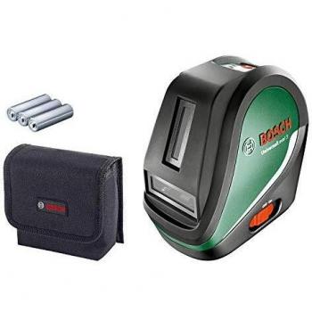 Bosch UNIVERSALLEVEL 3 Cross Line Laser Level Tripod Set