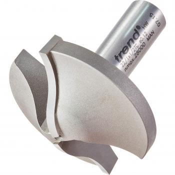 Trend Large Flat Roman Ogee Router Bit 50mm 6.5mm 1/2