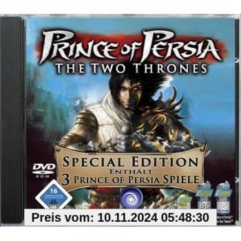 Prince de Perseus : Les Deux Trônes – Édition Collector (incl. Sands of Time, Warrior Within, The Two Thrones) [Software Pyramide]