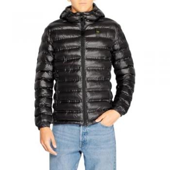 Blauer Piumino Uomo Nero Lightweight Eco‑Charles