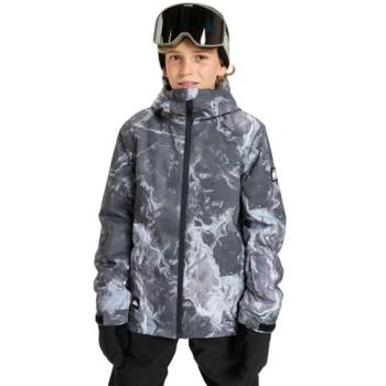 Quiksilver Mission Gray Thermostamp Printed Jacket (6‑7 Years Boys)