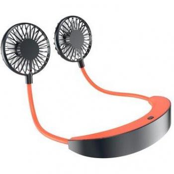 PLZDF Hände-freies Nackenband mit tragbarem Ventilator 5200mA