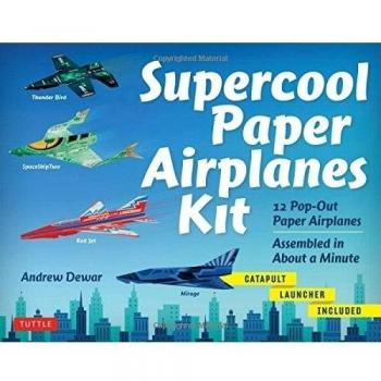 Supercool Paper Airplanes Kit