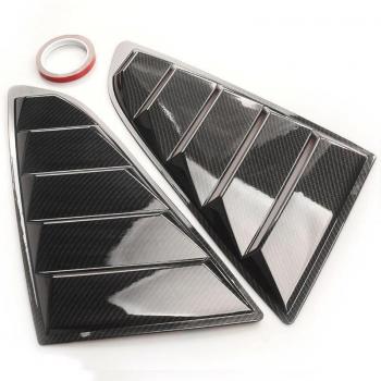 Rear Louvers for 2005 Ford Mustang Quarter Window Spoiler