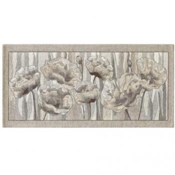 Copriletto Corsia in Tortora 55x280 cm (Suardi)