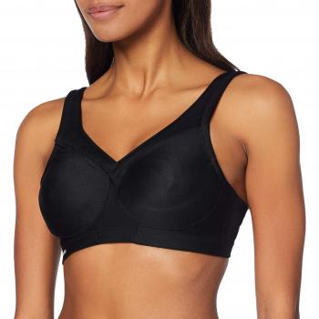 Glamorise ProLift Full-Cup Sports Bra – Matte Black 38D