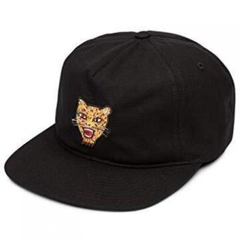 Volcom Snapback Ozzie Tiger color negro