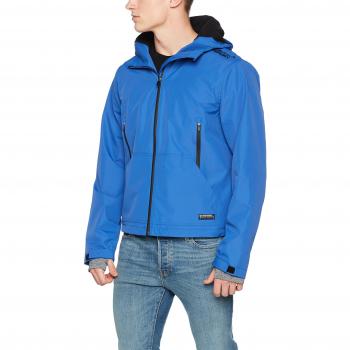 Superdry Herren Sweatjacke Elite Windcheater, Herren, Electric Blue