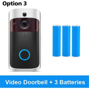 Wireless Doorbell Camera with Chime and Two-Way Communication
