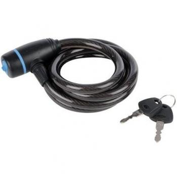 Spiralkabelschloss aus Stahl Fahrradschloss inkl. zwei Schlüssel