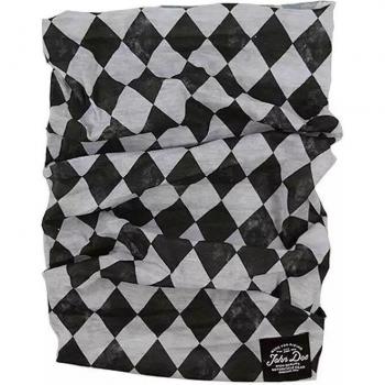 Tour de cou John Doe Drapeau de Course Moderne Noir et Blanc