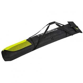 Erwachsenen‑Skirucksack – Unisex, Schwarzgelb