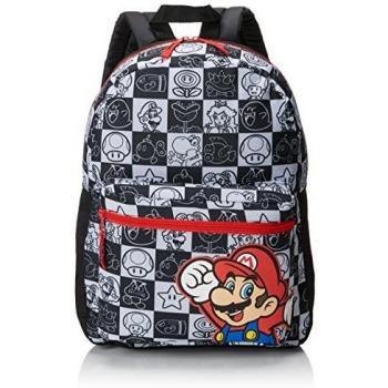 Nintendo Super Mario Backpack – Dual‑Color (Black/White)