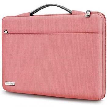 TECOOL ASUS Zenbook/Vivobook 14 Laptop-Hülle mit Griff – Rosa Schutzhülle
