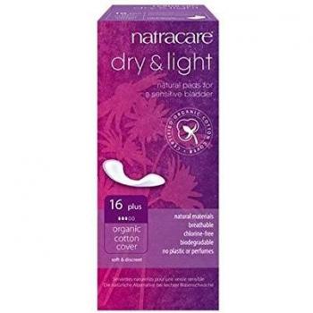 Pack Natracare Incontinence Légère Dry & Light – 16 unités