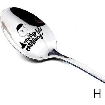 Merry Christmas Flat Spoon