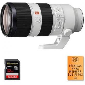 Sony FE 70-200mm f/2.8 GM OSS + SanDisk 32GB + Guide de Photographie