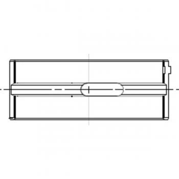 MAHLE 001 HL 21956 025 Chumaceira de motor