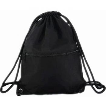 Mens' Gym Bag with Drawstring, Black