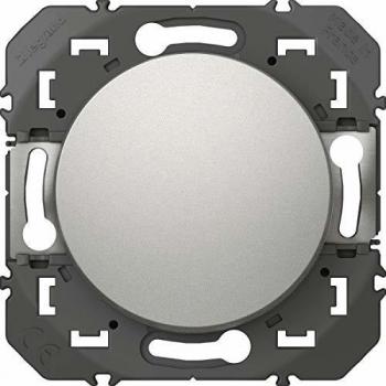 Legrand Dooxie interrupteur double aluminium