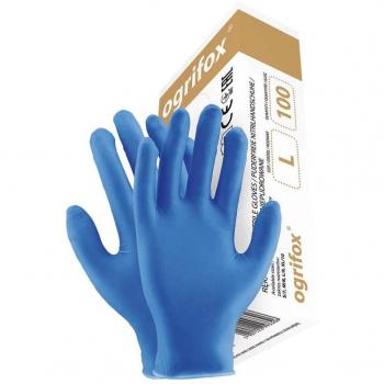 Guanti di Sicurezza Ogrifox XL – 100pz Nitrile Blu (OX.13.358)