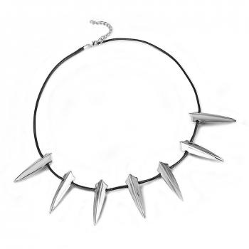 Collar de colmillos de Black Panther para fiestas