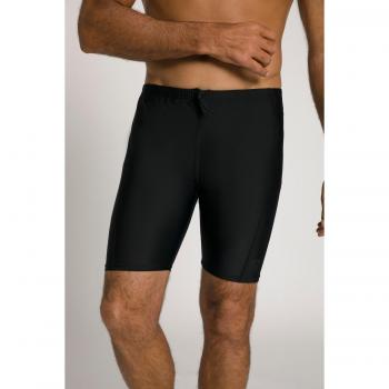 Black Plus Size Swim Shorts for Women by JAY-PI, L, Synthetic Fibers/Spandex