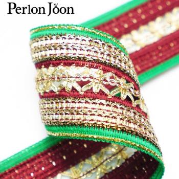 Tresse Ruban 7 cm Fil d'Or Poly