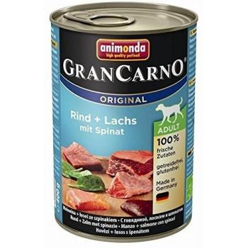 Animonda GranCarno Salmon Veal Spinach Dog Food 400 g
