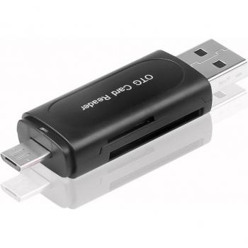 Lecteur clé flash MultiCard 4‑en‑1