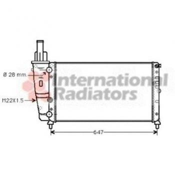 Van Wezel 17002140 Radiator for Fiat