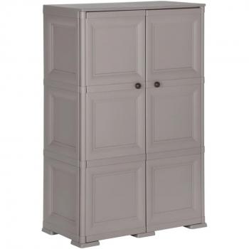 Armario Estilo Madera Gris 79x43x125